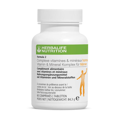 Formula 2 – Vitamin & Mineral Complex Uomo